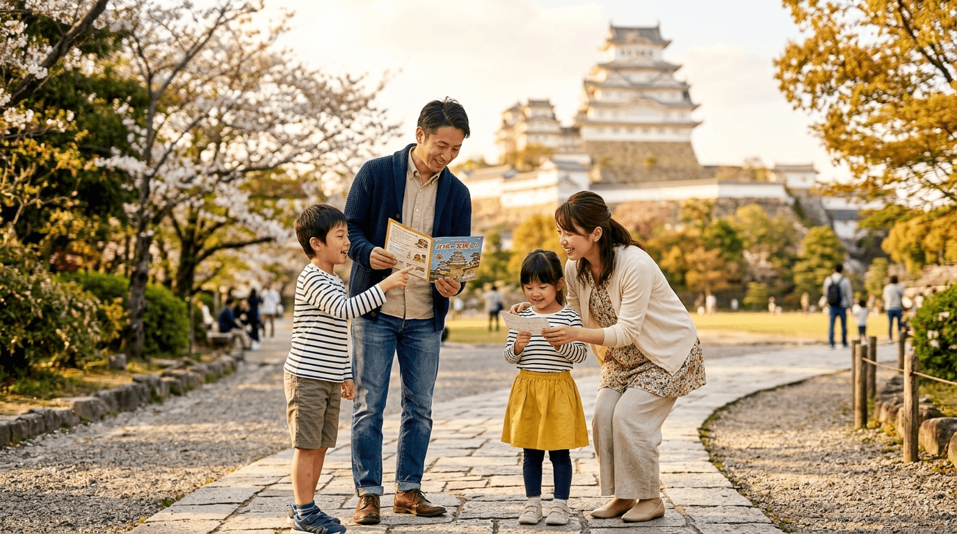 家族で街歩き謎解き